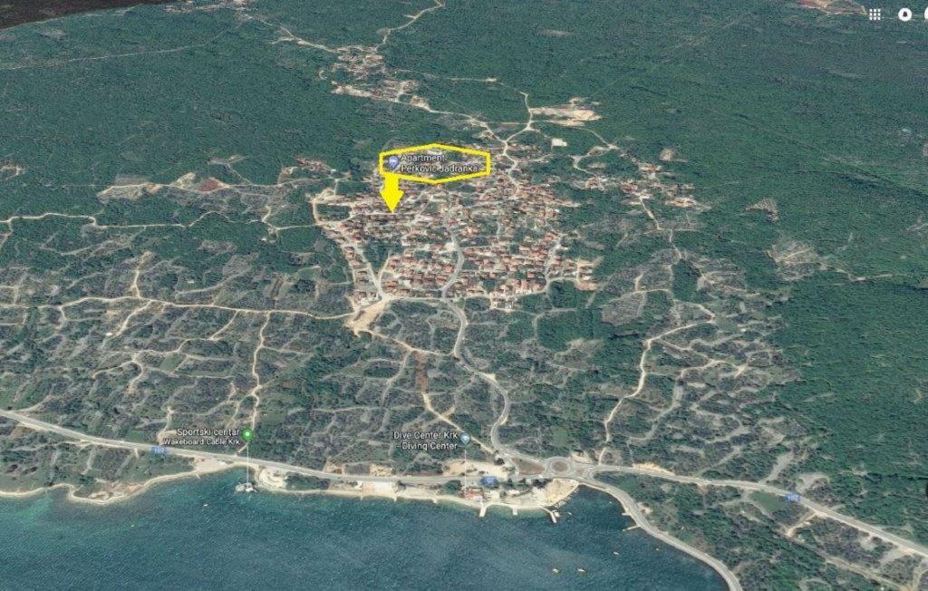 Apartment Perkovic Jadranka Kornic Luaran gambar